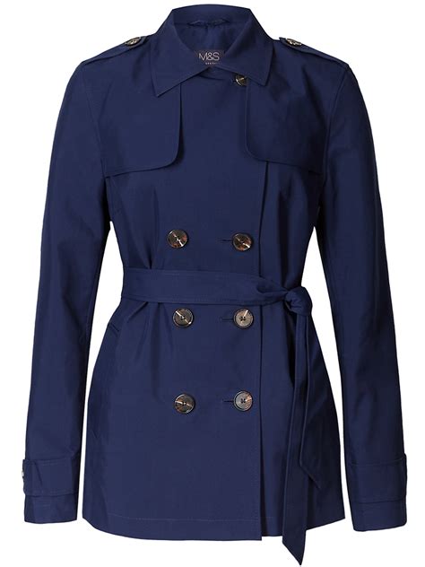 celine belted blue black stripe coat|WOMEN'S LUXURY BLUE COATS .